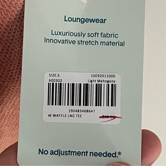 Tommy John waffle jogger and crew neck short sleeve loungewear set. Mixed size - Picture 4 of 8